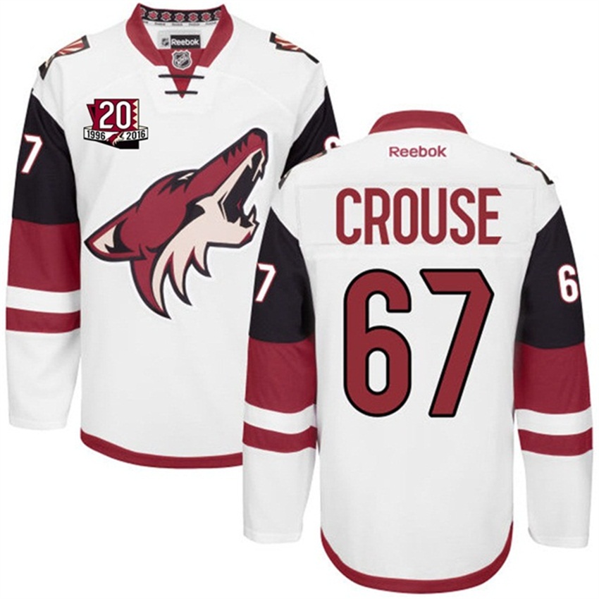 Coyotes Lawson Crouse White Jersey