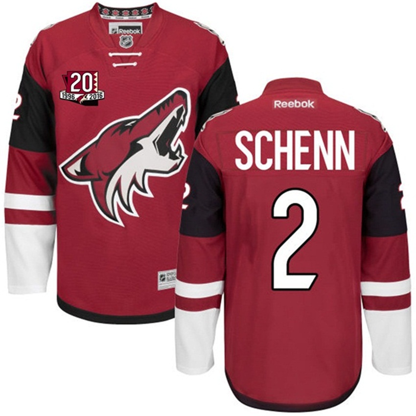 Coyotes Luke Schenn Maroon Jersey