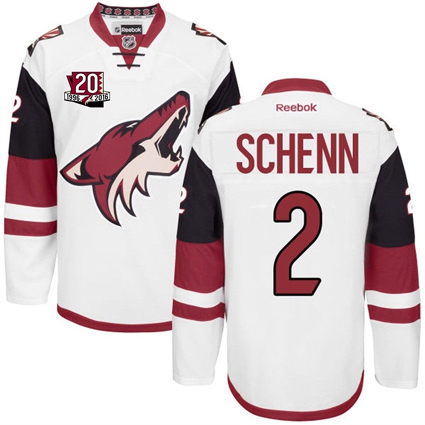 Coyotes Luke Schenn White Jersey