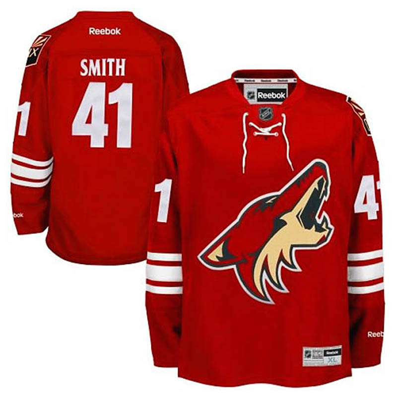 Mike Smith Arizona Coyotes #41 Home Ice Hockey Jersey