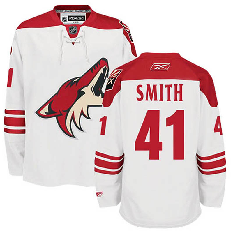 Mike Smith Arizona Coyotes #41 Away Ice Hockey Jersey