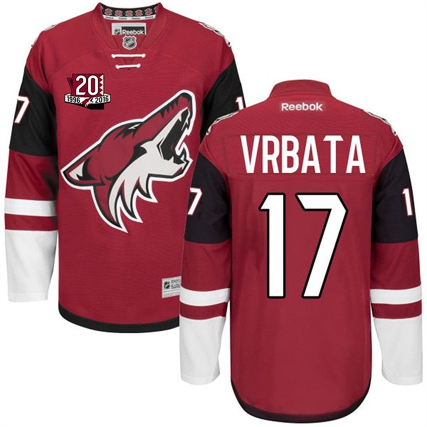 Coyotes Radim Vrbata Maroon Jersey