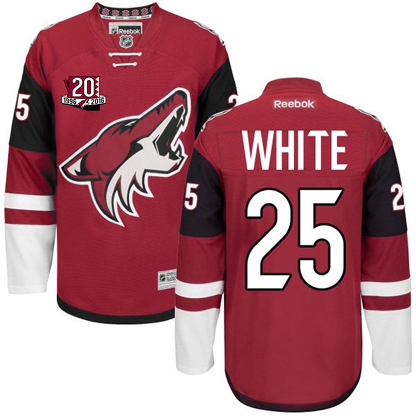 Coyotes Ryan White Maroon Jersey