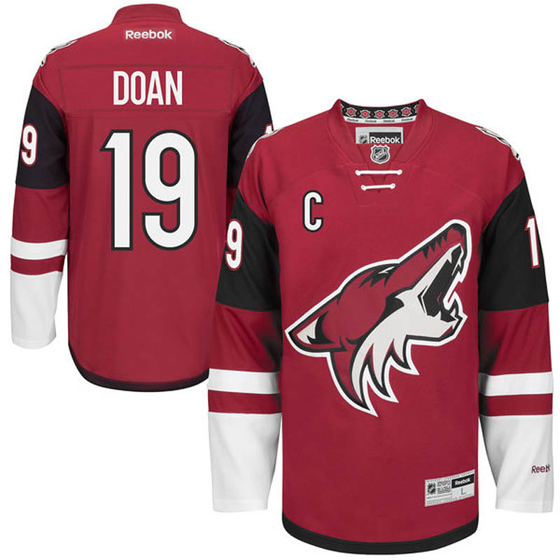 Shane Doan Arizona Coyotes #19 Home Ice Hockey Jersey