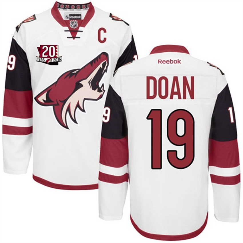 Coyotes Shane Doan White Jersey