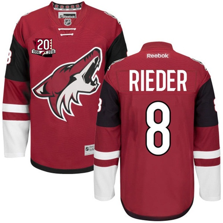 Coyotes Tobias Rieder Maroon Jersey