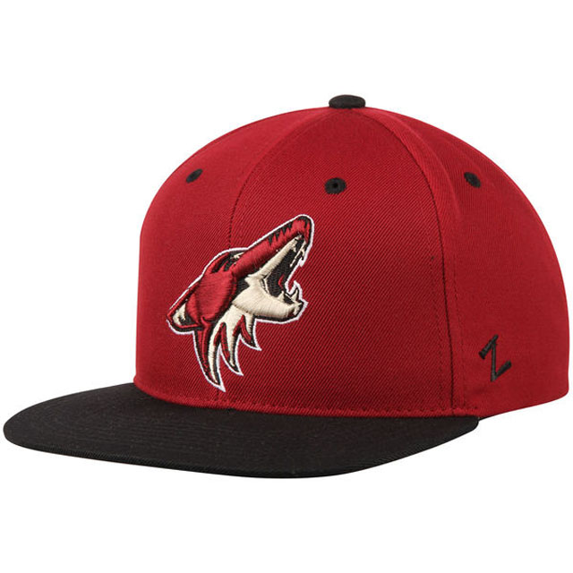 Arizona Coyotes Zephyr Garnet/Black Z11 Snapback Adjustable Hat