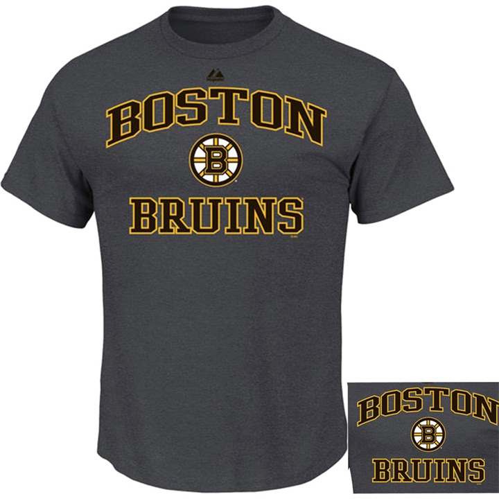 Boston Bruins Ash Heart And Soul T-shirt