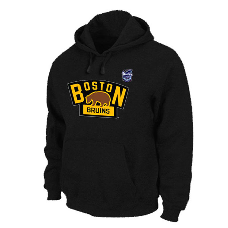 Boston Bruins Team Logo Pullover Hoodie