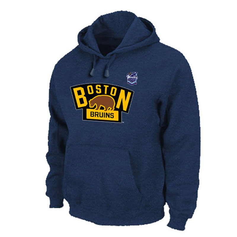 Boston Bruins Team Logo Pullover Hoodie