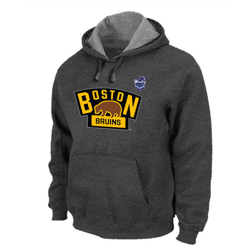 Boston Bruins Team Logo Pullover Hoodie