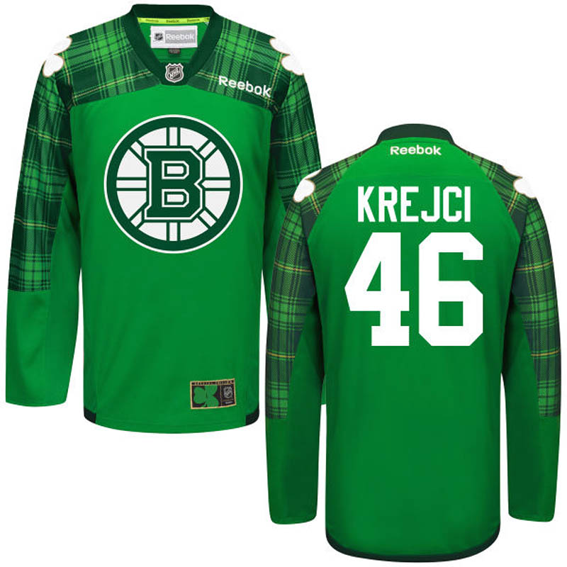 David Krejci Boston Bruins #46 Ice Hockey Jersey