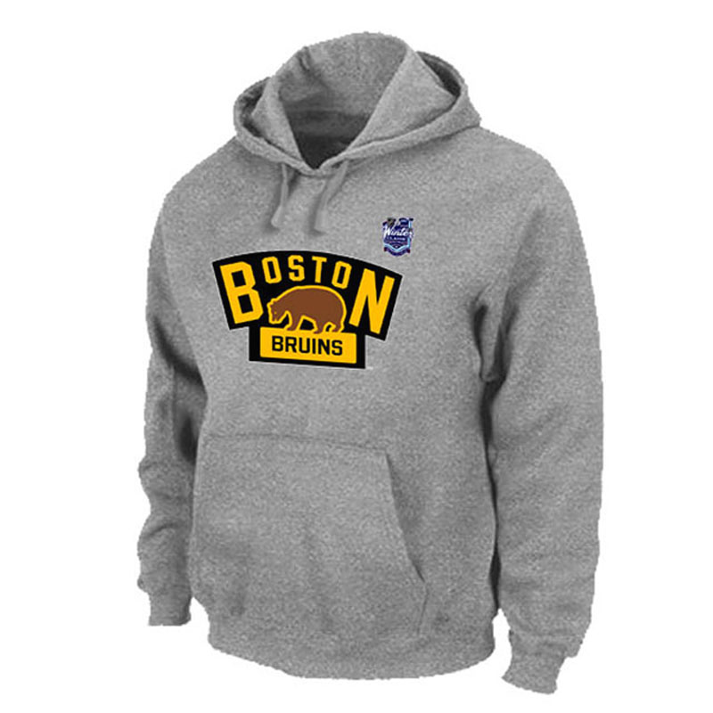 Boston Bruins Team Logo Pullover Hoodie