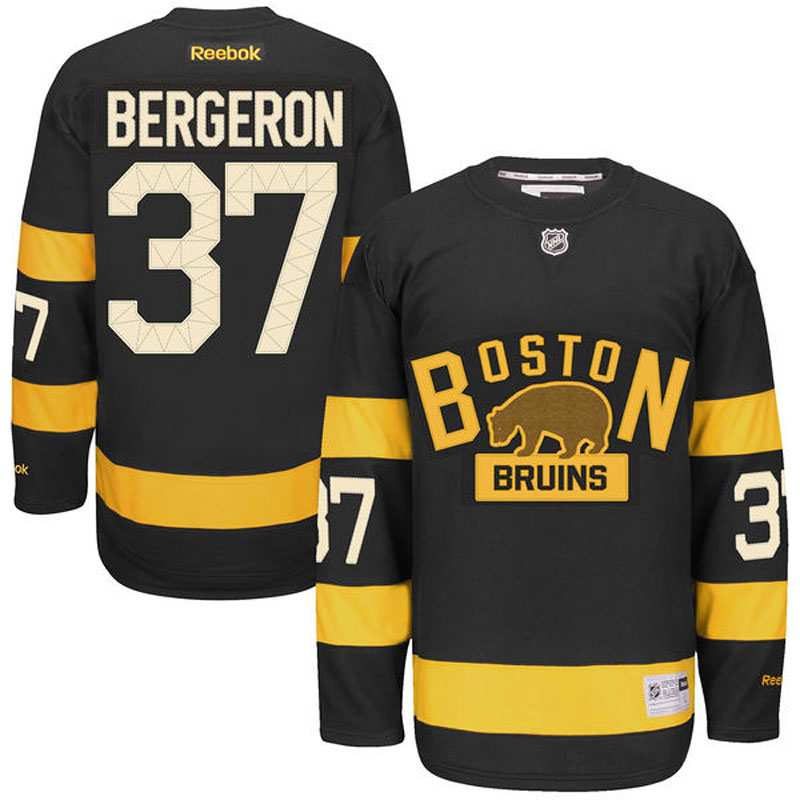 Patrice Bergeron Boston Bruins #37 Ice Hockey Jersey