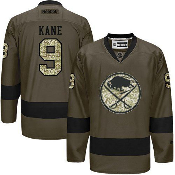 Evander Kane Buffalo Sabres #9 Green Camo Player Jersey