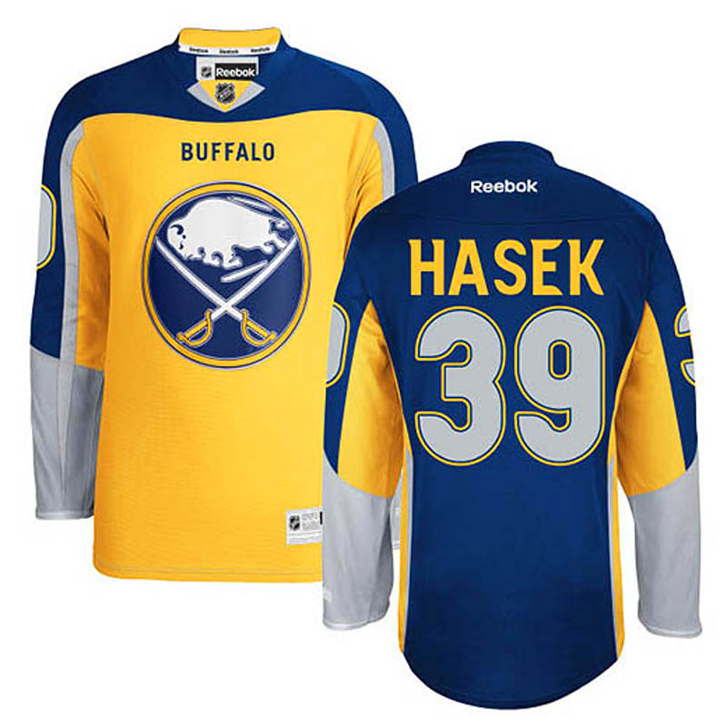 Dominik Hasek Buffalo Sabres #39 New Third Ice Hockey Jersey