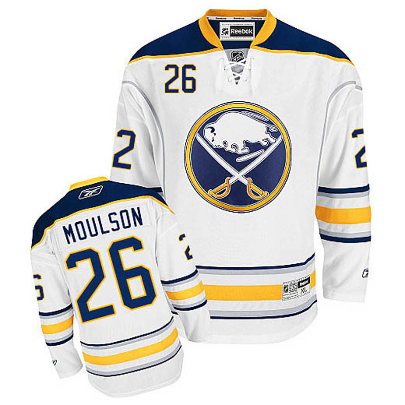 Matt Moulson Buffalo Sabres #26 Away Ice Hockey Jersey