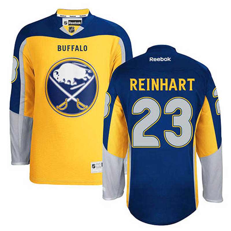 Sam Reinhart Buffalo Sabres #23 New Third Ice Hockey Jersey