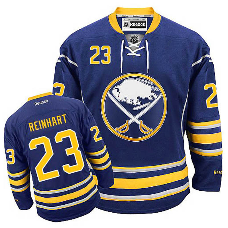 Sam Reinhart Buffalo Sabres #23 Home Ice Hockey Jersey