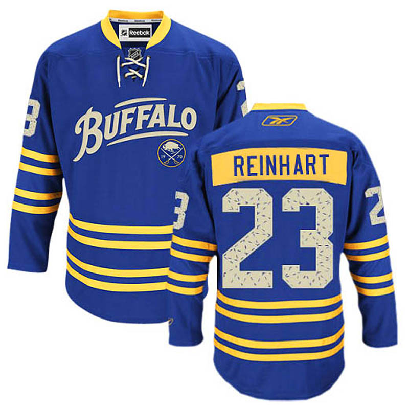 Sam Reinhart Buffalo Sabres #23 Third Ice Hockey Jersey