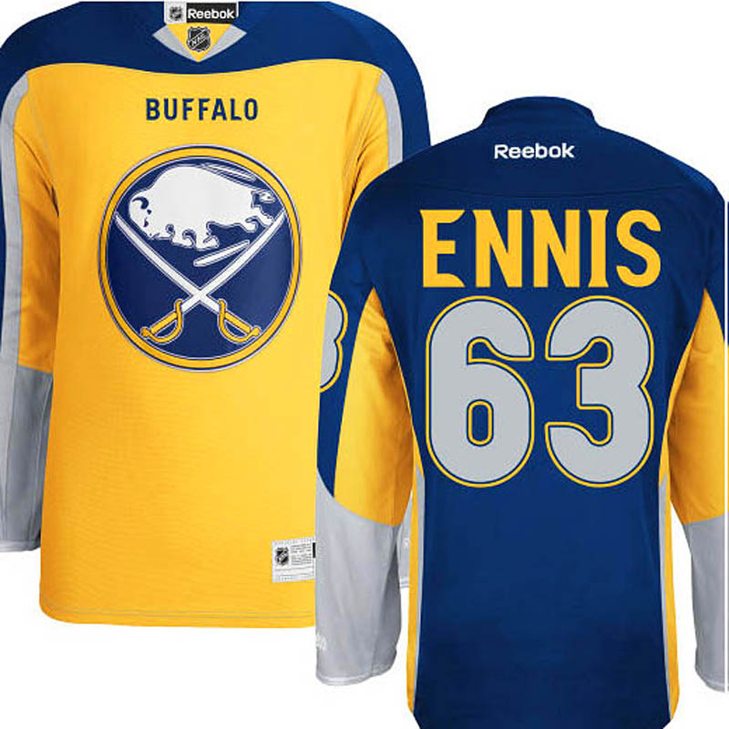 Tyler Ennis Buffalo Sabres #63 New Third Ice Hockey Jersey