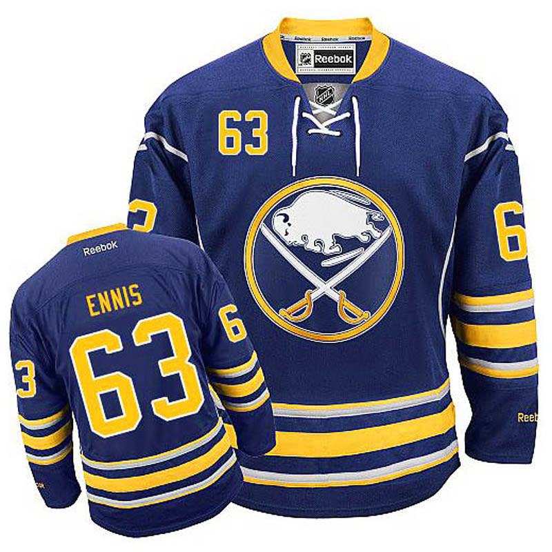 Tyler Ennis Buffalo Sabres #63 Home Ice Hockey Jersey