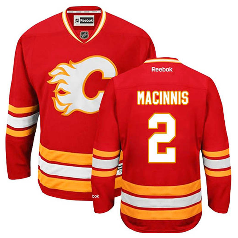 Al MacInnis Calgary Flames #2 Third Ice Hockey Jersey