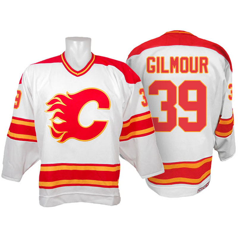 Doug Gilmour Calgary Flames #39 Ice Hockey Jersey