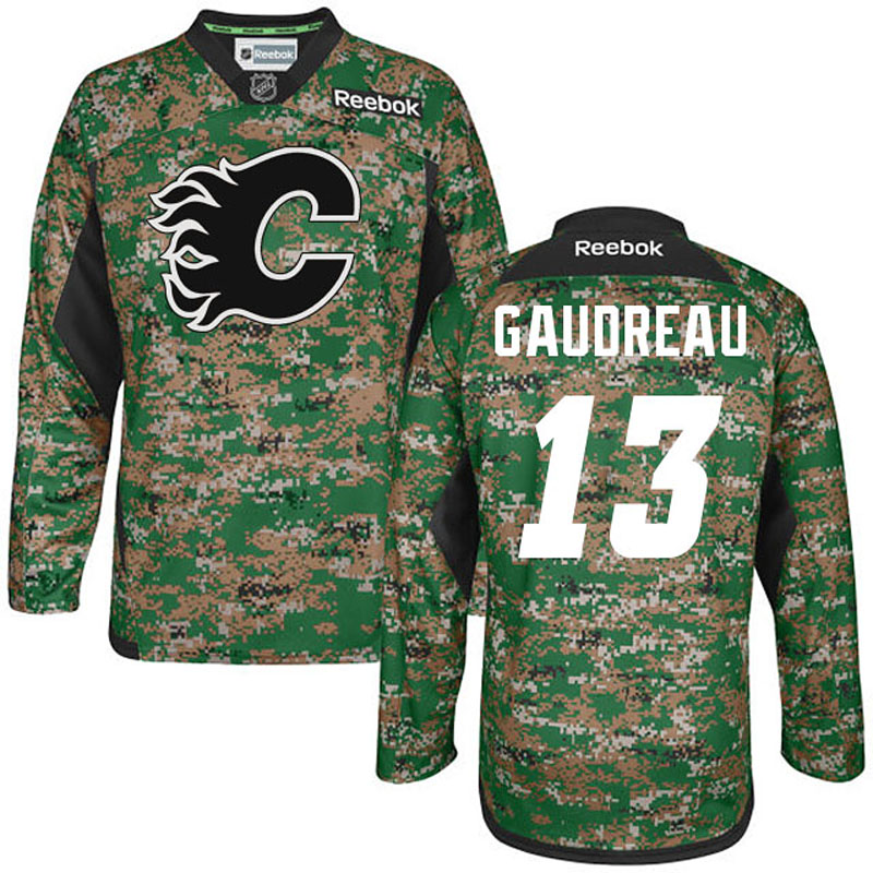 Johnny Gaudreau Calgary Flames #11 Ice Hockey Jersey