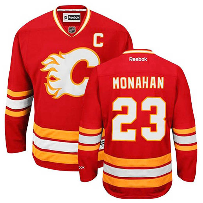 Sean Monahan Calgary Flames #23 Third Ice Hockey Jersey