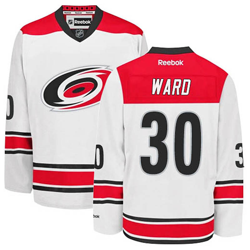 Cam Ward Carolina Hurricanes #30 Away Ice Hockey Jersey