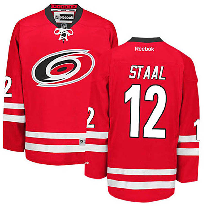 Eric Staal Carolina Hurricanes #12 Home Ice Hockey Jersey