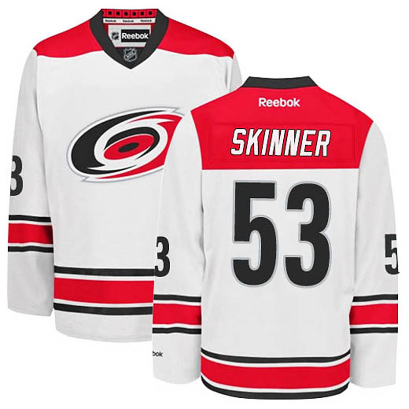 Jeff Skinner Carolina Hurricanes #53 Away Ice Hockey Jersey