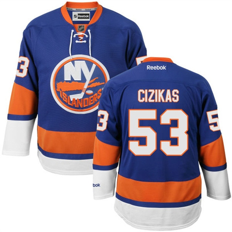 Casey Cizikas New York Islanders Royal Blue Premier Home Jersey