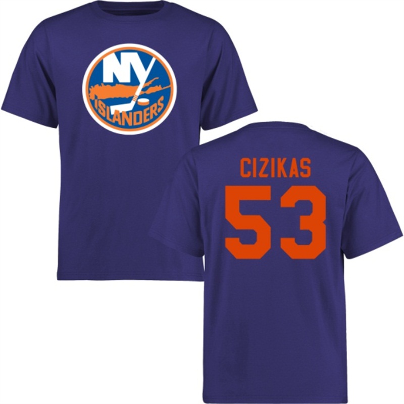 Casey Cizikas New York Islanders Royal Blue Short Sleeve T-Shirt