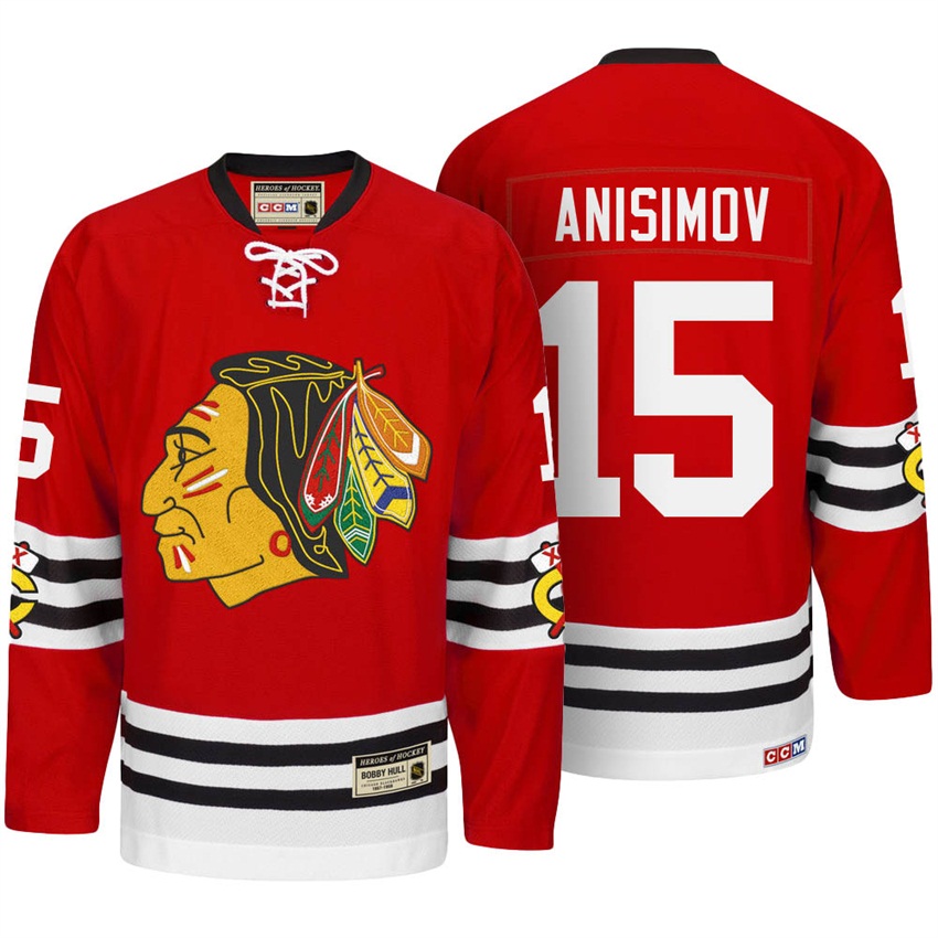 Chicago Blackhawks Artem Anisimov Heroes Of Hockey Premier Jersey