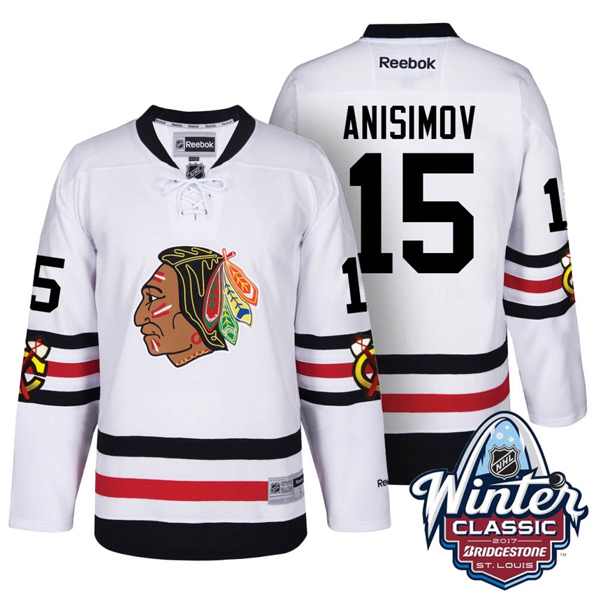 Chicago Blackhawks Artem Anisimov Winter Classic Premier Jersey