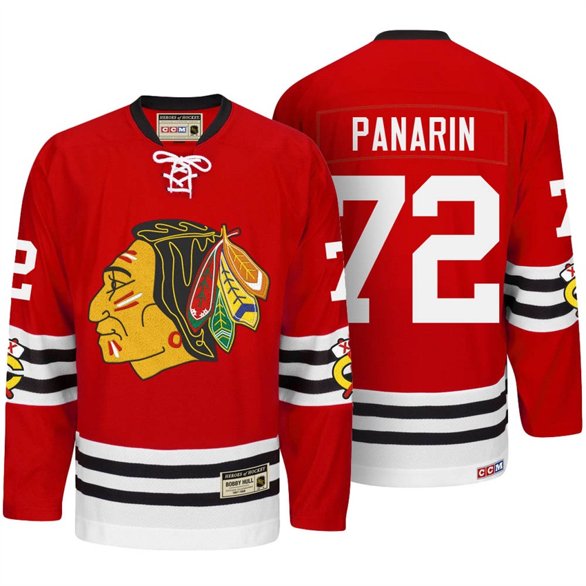 Chicago Blackhawks Artemi Panarin Heroes Of Hockey Premier Jersey