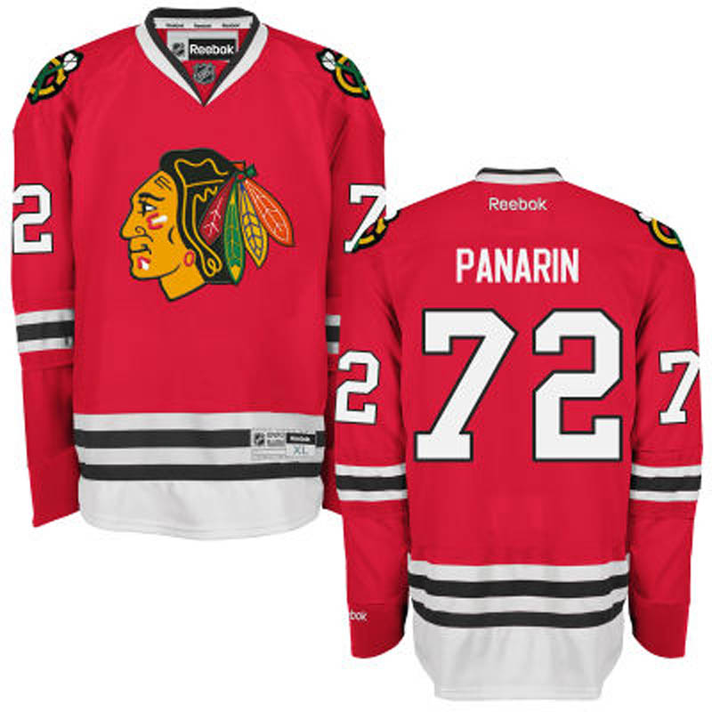 Artemi Panarin Chicago Blackhawks #72 Ice Hockey Jersey