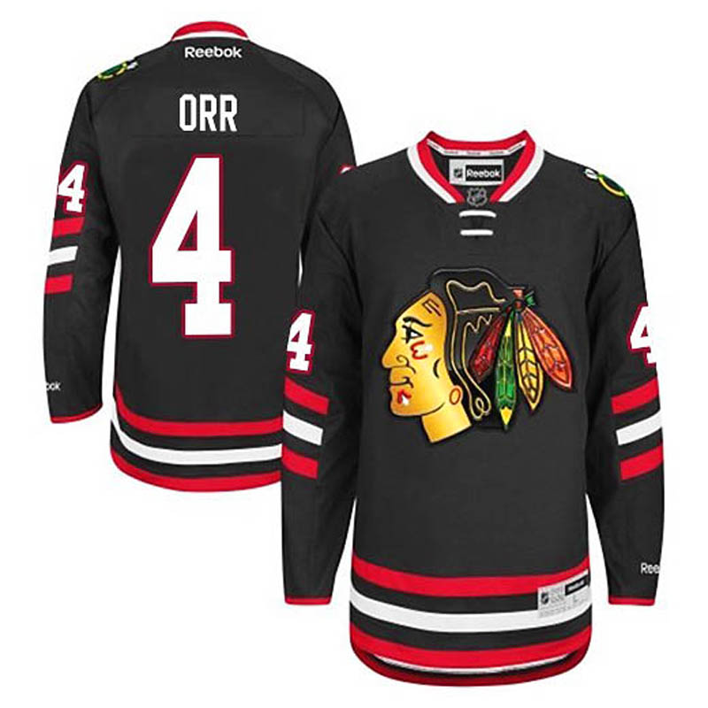 Bobby Orr Chicago Blackhawks #4 2014 Stadium Series Ice Hockey Jersey