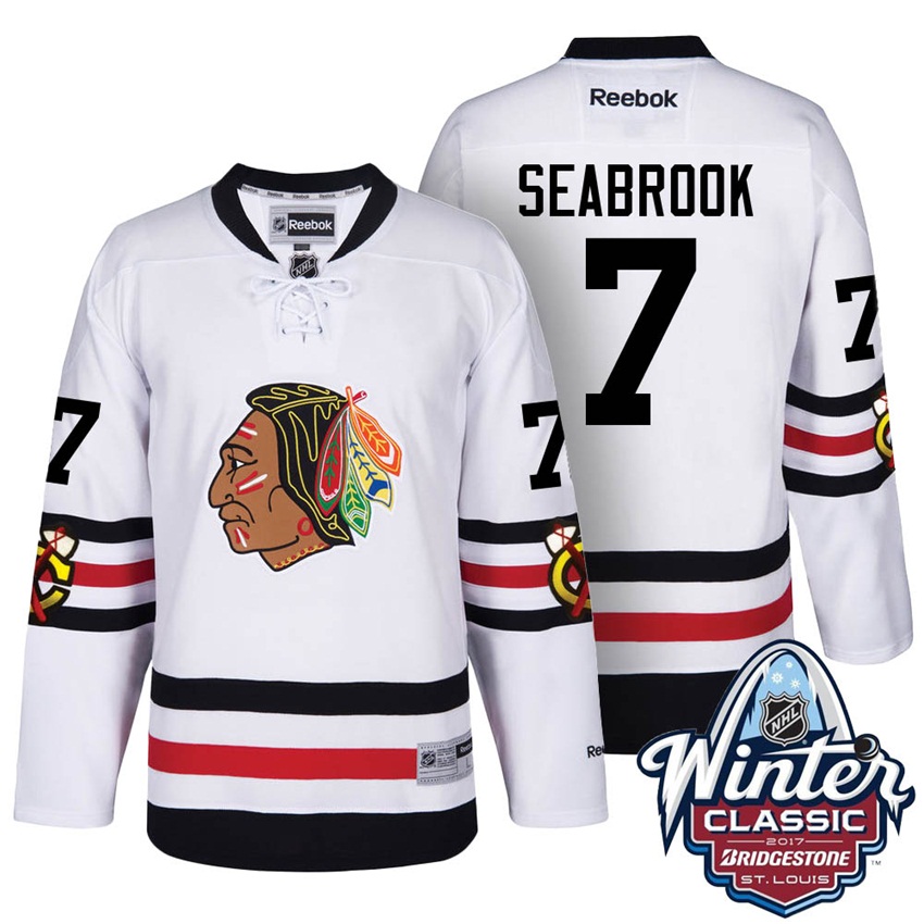 Chicago Blackhawks Brent Seabrook Winter Classic Premier Jersey