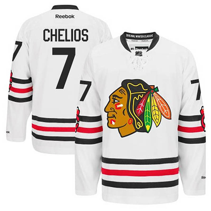 Chris Chelios Chicago Blackhawks #7 2015 Winter Classic Ice Hockey Jersey