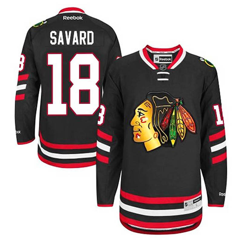 Denis Savard Chicago Blackhawks #18 2014 Stadium Series Ice Hockey Jersey