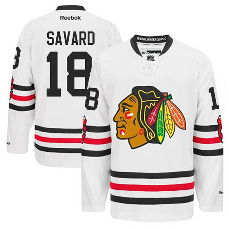 Denis Savard Chicago Blackhawks #18 2015 Winter Classic Ice Hockey Jersey