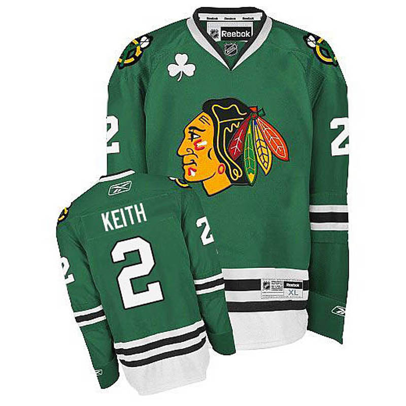 Duncan Keith Chicago Blackhawks #2 Ice Hockey Jersey