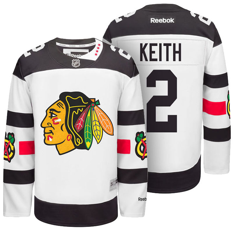 Duncan Keith Chicago Blackhawks #2 Ice Hockey Jersey