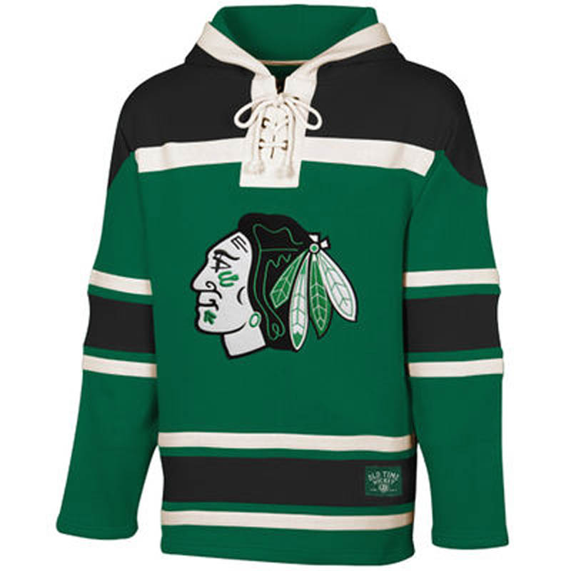 St.Patrick's Day Green Hockey Hoodie