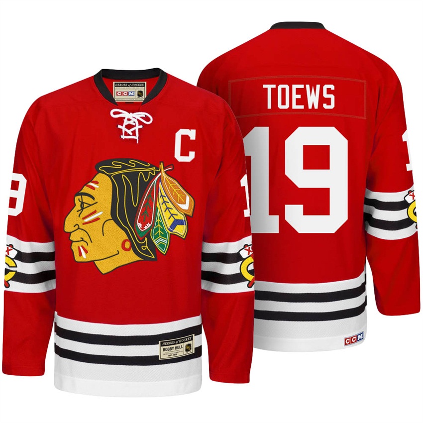 Chicago Blackhawks Jonathan Toews Heroes Of Hockey Premier Jersey