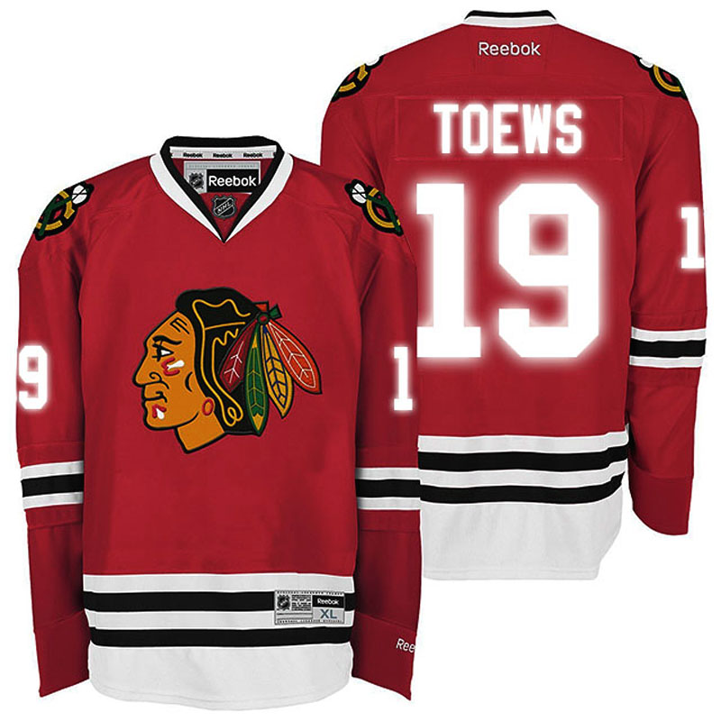 Jonathan Toews Chicago Blackhawks #19 Ice Hockey Jersey