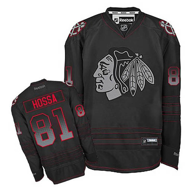 Marian Hossa Chicago Blackhawks #81 Accelerator Ice Hockey Jersey